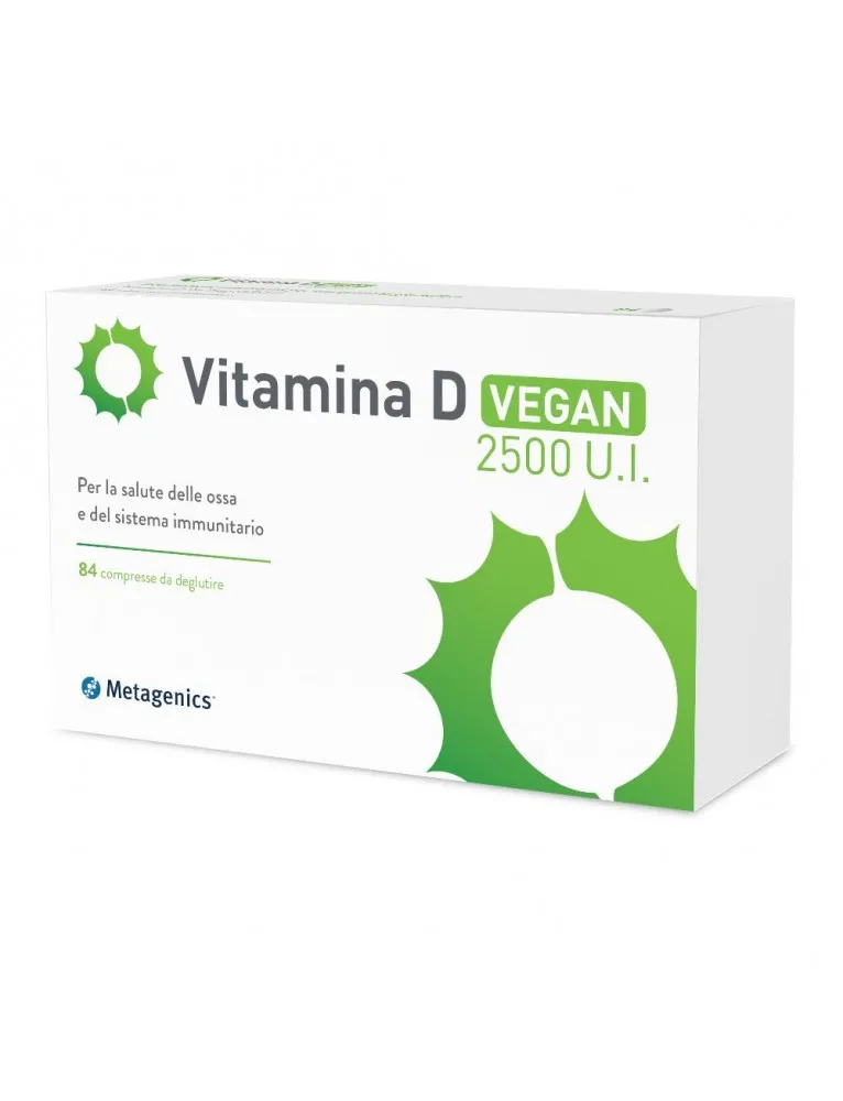 Vitamina D 2500 U.I. Vegan 84 Compresse