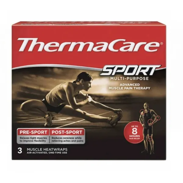 CEROTTO THERMACARE SPORT 8 ORE 3 PEZZI