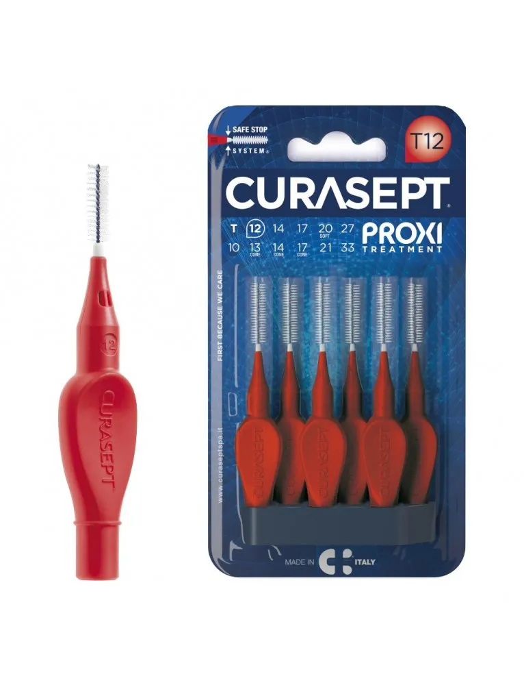 Curasept Scovolino Proxi T12 Rosso 6 Pezzi