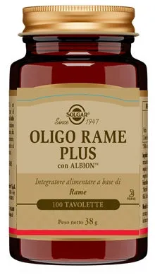 OLIGO RAME PLUS 100 COMPRESSE