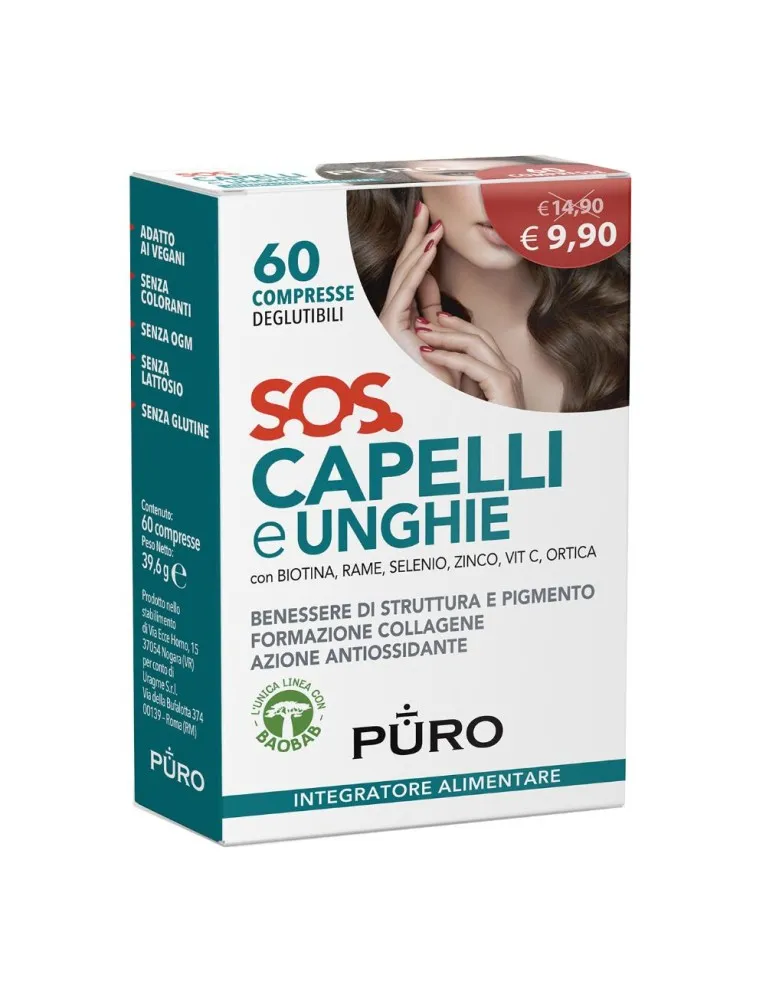 PURO SOS Capelli&Unghie 60Cpr