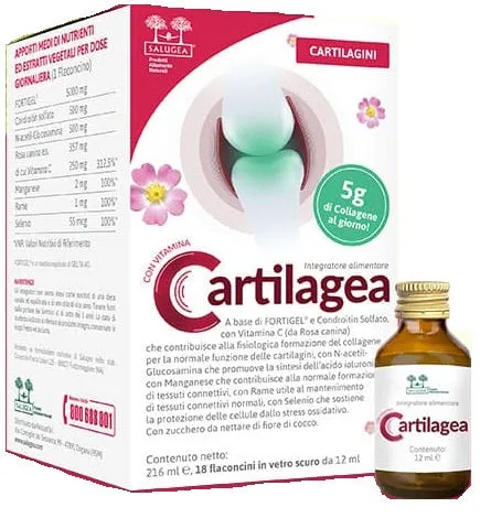 CARTILAGEA SALUGEA 18 FLACONCINI DA 12 ML