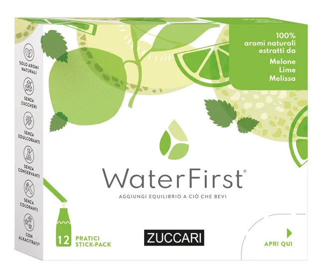 WATER FIRST MELONE-LIME-MELISSA 12 STICK PACK