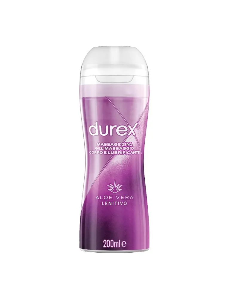 Durex Massage 2in1 Aloe Vera Gel Massaggio Corpo e Lubrificante 200 ml