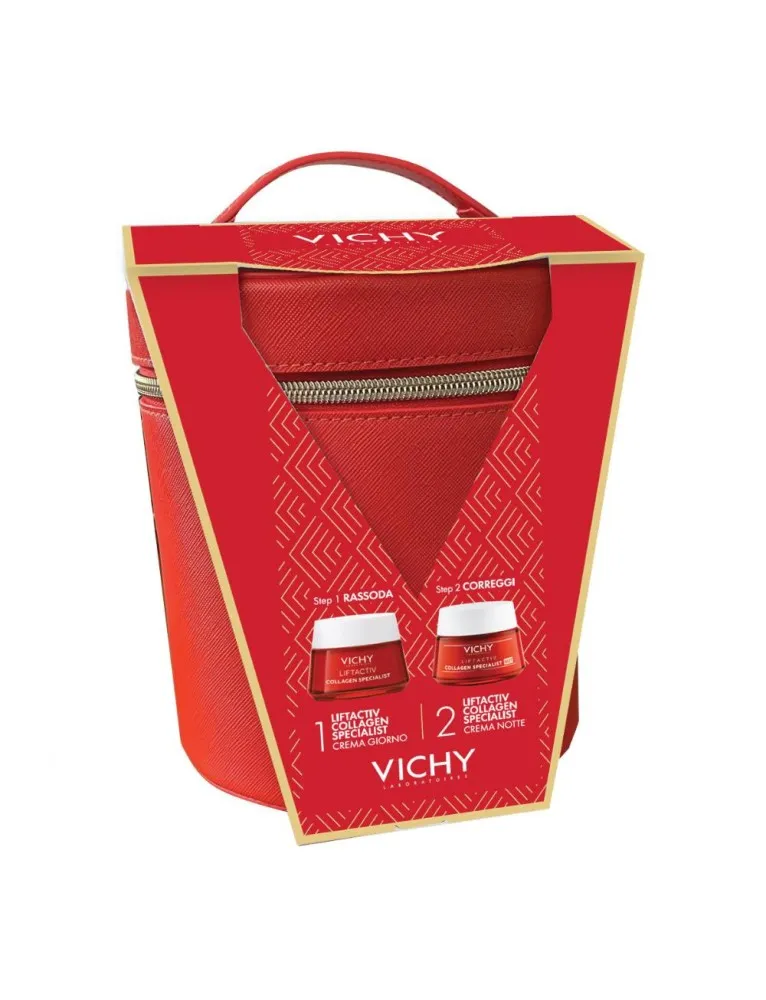 Vichy Cofanetto Natale Liftactiv Collagen Specialist Crema Giorno 50 Ml + Crema Notte 50ml