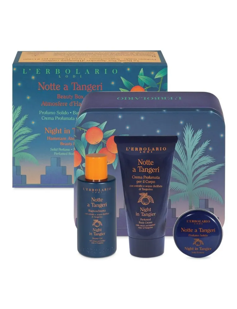 L'Erbolario Beauty Box Atmosfera Notte A Tangeri 3 Pezzi