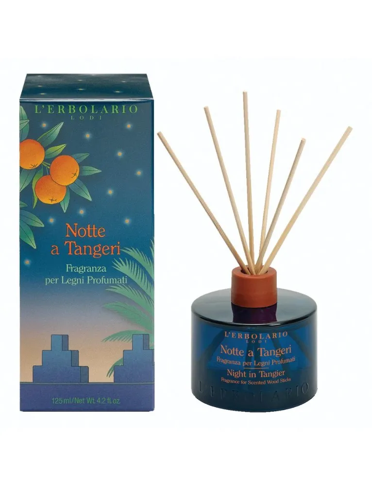 L'erbolario fragranza per legni profumati notte a tangeri 125ml