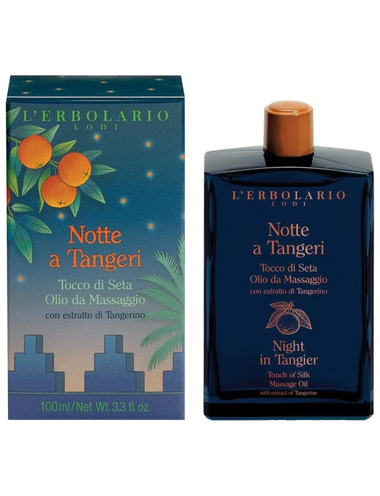 L'Erbolario Notte Tangeri Tocco Seta Massaggio Notte 100ml