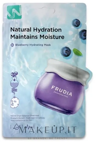 Maschera idratante al mirtillo