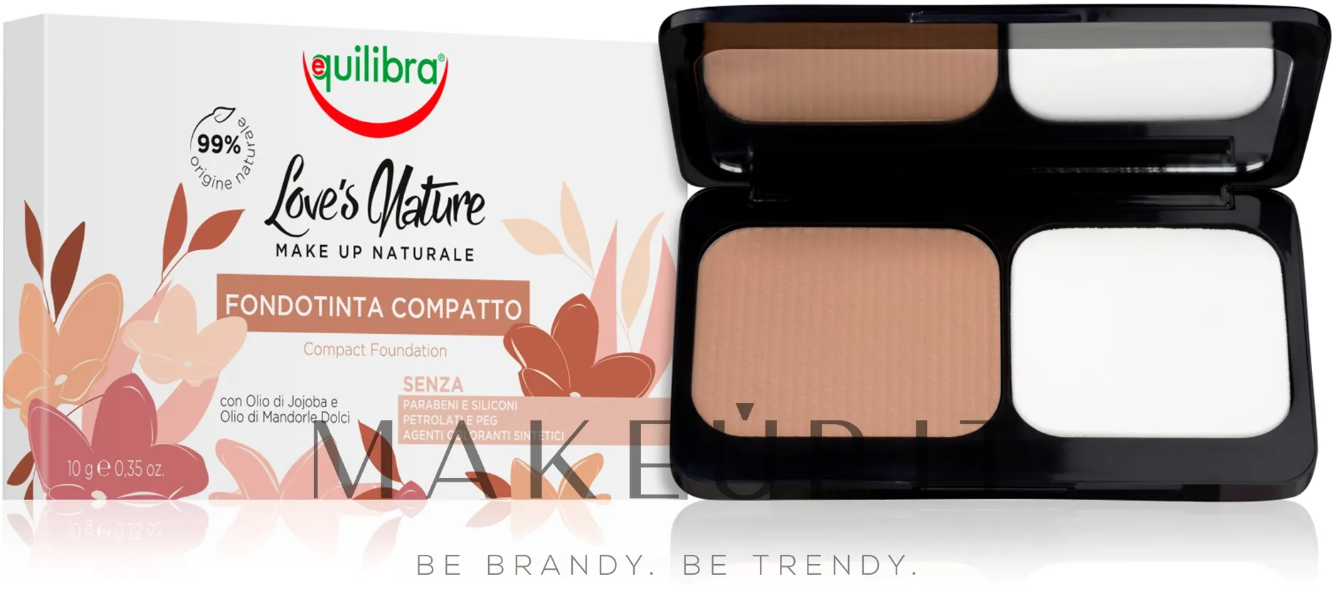Equilibra Love's Nature Compact Foundation