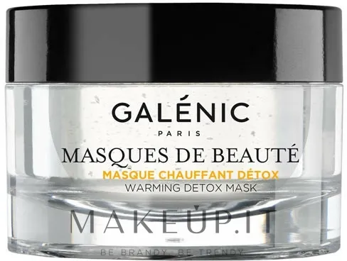 Maschera viso disintossicante riscaldante