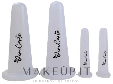 Coppette per massaggio viso e corpo, 37170, bianche