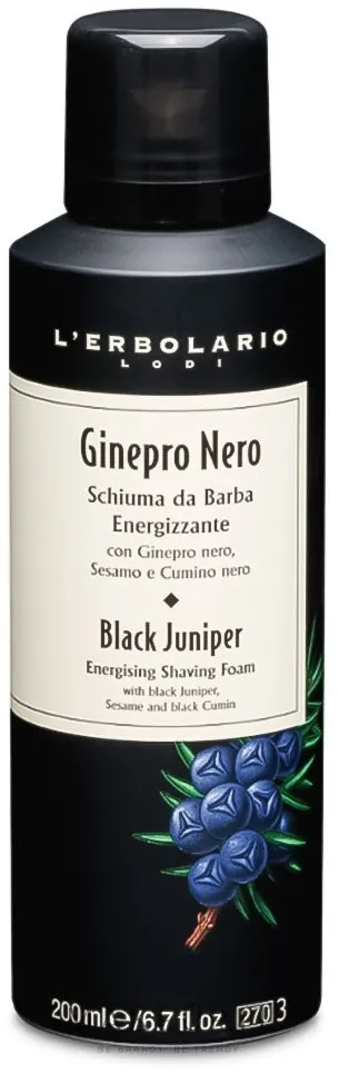 Schiuma da barba “Ginepro nero”