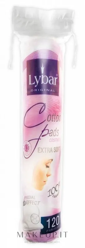 Dischetti cosmetici in cotone, 120 pz