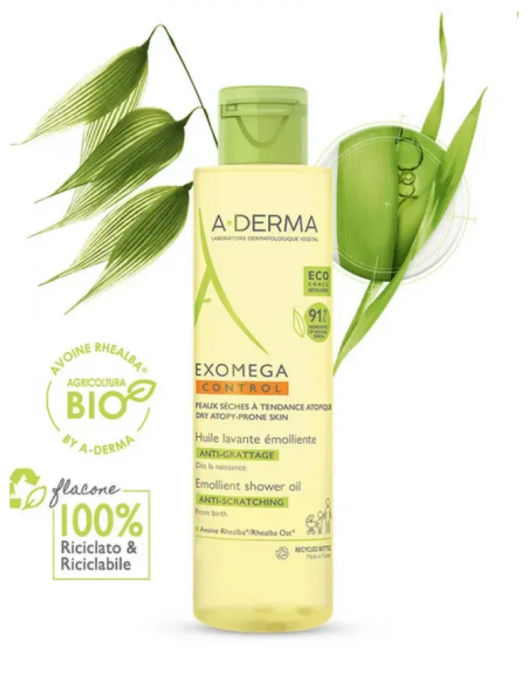 A-Derma Exomega Control Olio Lavante Emolliente 100ml