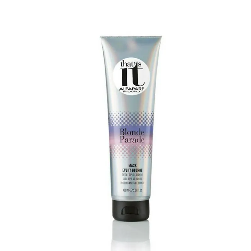 Alfaparf That's It Blonde Parade Mask Every Blonde 150ml - maschera idratante per tutti i tipi di capelli biondi