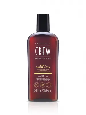 American Crew 3-In-1 Shampoo, Balsamo e Gel Doccia 450ml
