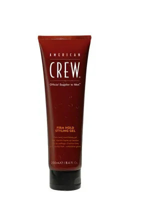 American Crew Firm Hold Styling Gel Fissaggio Forte Senza Residui 250ml