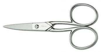 Aurore Extra Forbici Manicure 4” Rette Nichelate