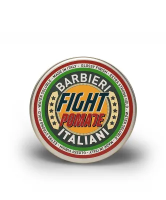 Barbieri Italiani Fight Pomade - Glossy Finish Extra Strong Hold 100ml