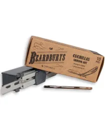 Beardburys Lame da Barba Shaving Art 10pz