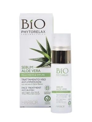 Bio Phytorelax Sebum Aloe Vera Maschera Viso Purificante 75 ml