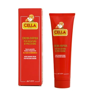 Cella Crema Rapida per Rasatura di Precisione all'Olio di Mandorla 150 ml