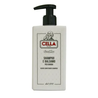 Cella Shampoo e Balsamo per Barba 200ml