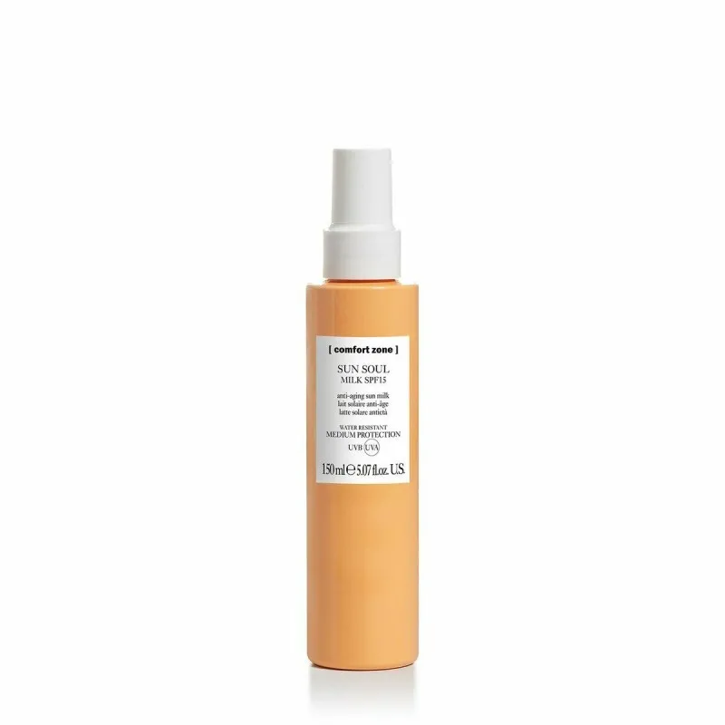 Comfort Zone Sun Soul Milk SPF15 150ml - latte solare anti-age protezione media water resistant