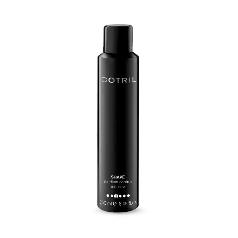 Cotril Shape Medium Control Mousse 250ml - mousse styling tenuta media