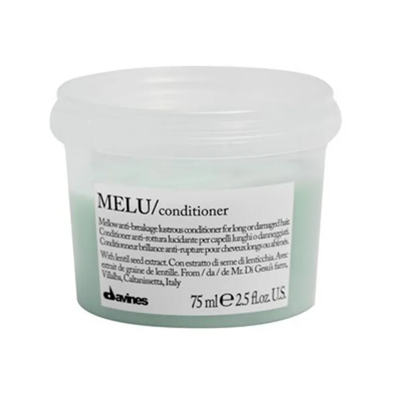 Davines Melu Conditioner TRAVEL SIZE 75ml - balsamo rinforzante anti-rottura capelli fragili lunghi