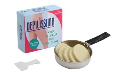 Depilissima Cera a Caldo Naturale con Pentolino 100g