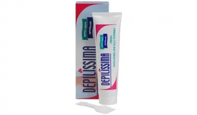 Depilissima Crema Depilatoria per Pelli Sensibili Senza Odore Sgradevole 100ml