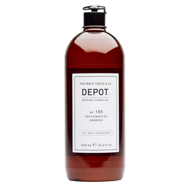 Depot No.105 Invigorating Shampoo 1000ml - shampoo uomo energizzante anticaduta