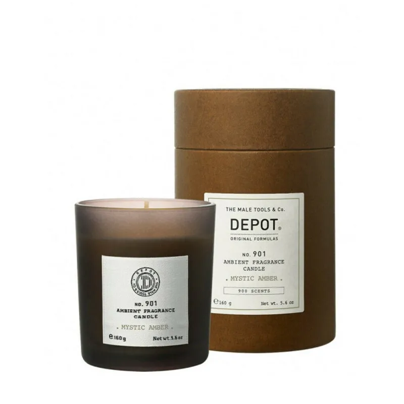 Depot No.901 Ambient Fragrance Candle MYSTIC AMBER 160 grammi - candela profumata fragranza ambrata orientale