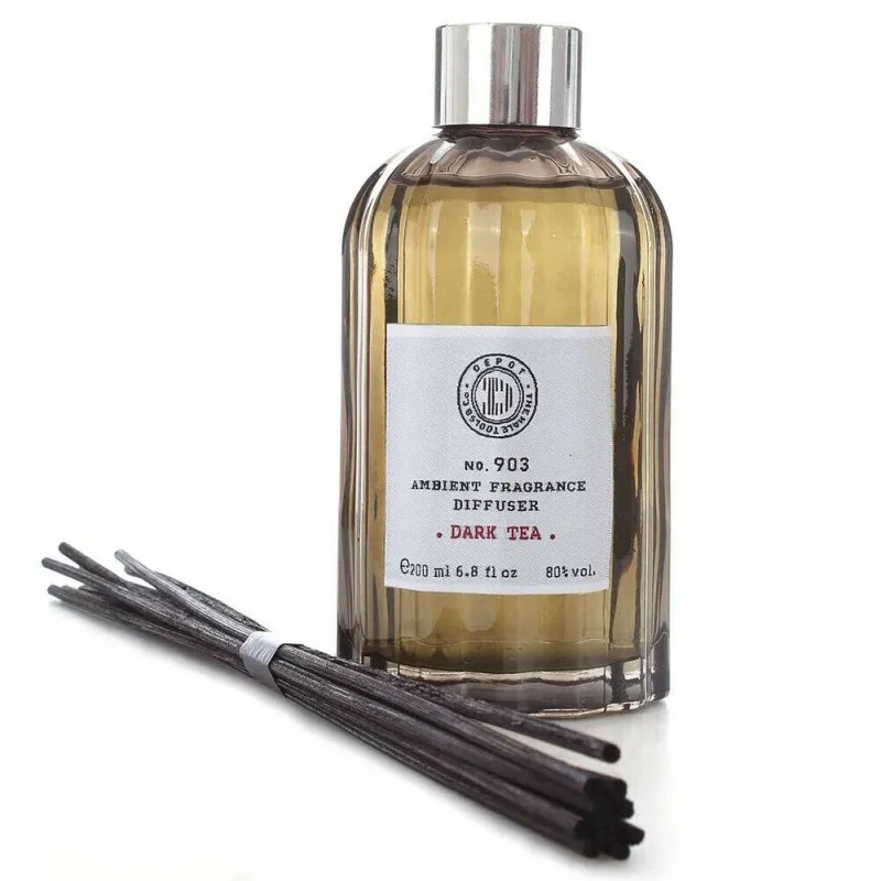 Depot No.903 Ambient Fragrance Diffuser DARK TEA 200ml - diffusore fragranza per ambiente