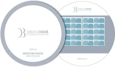 DibiaseHair Ricambio Strisce Biadesive 2 cm