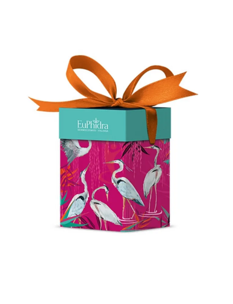 Euphidra Cofanetto Natale Beauty Bouquet Doccia Shampoo Delicato Solido 3 Pezzi