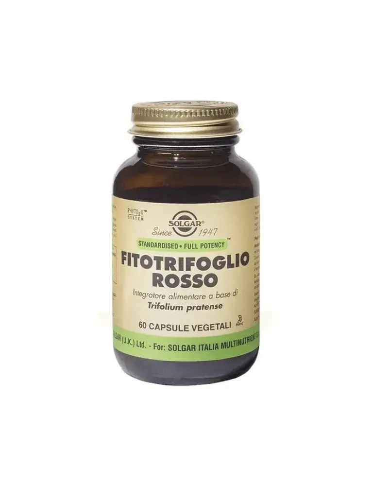 Solgar Fitotrifoglio Rosso 60 Capsule Vegetali