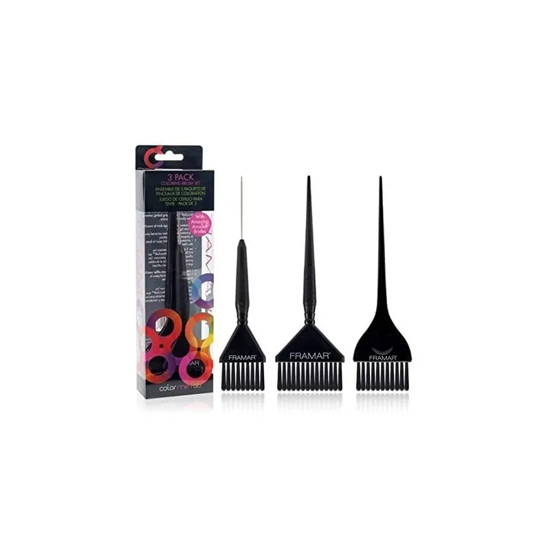 Framar Family Pack Set Pennelli Nero 3pz