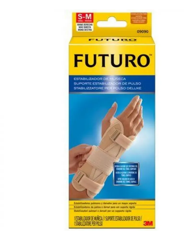 Futuro Deluxe Stabilizzatore Polso Destro Taglia S/M