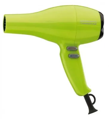 Gammapiù Turbostar Asciugacapelli Professionale Con Diffusore Verde