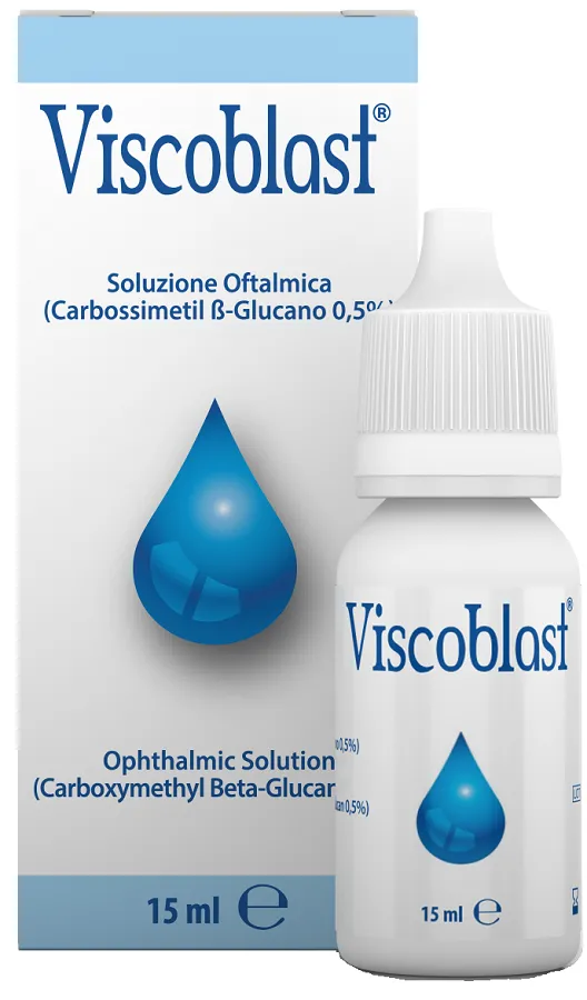 SOLUZIONE OFTALMICA VISCOBLAST 15 ML