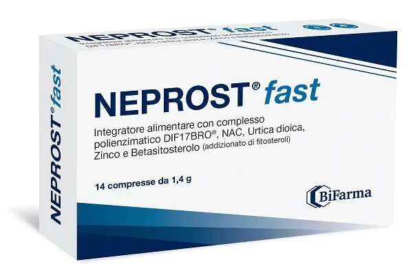 NEPROST FAST 14 COMPRESSE