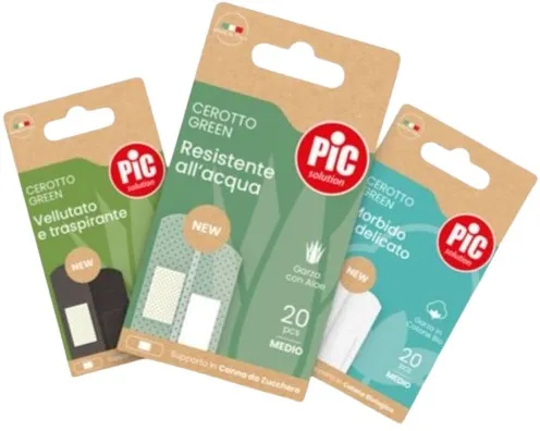 CEROTTO PIC GREEN COTONE BIO STRISCIA 50X6 CM