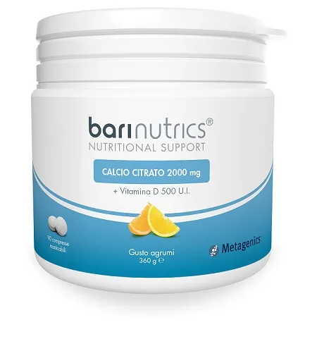 BARINUTRICS CALCIO CITRATO ARANCIA LIMONE ITA 90 COMPRESSE