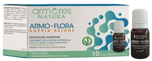 ARMORES ARMO FLORA DOPPIA AZIONE 10 FLACONCINI DA 10 ML