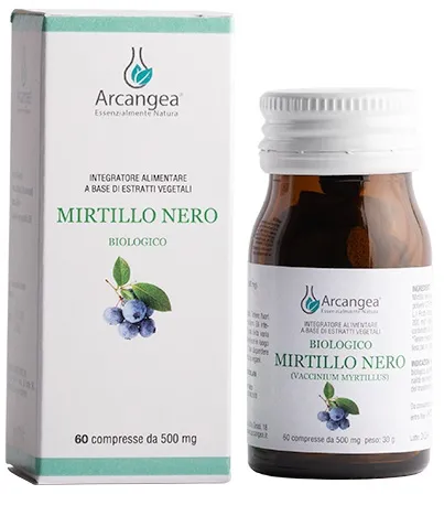 MIRTILLO NERO BIOLOGICO 60 COMPRESSE