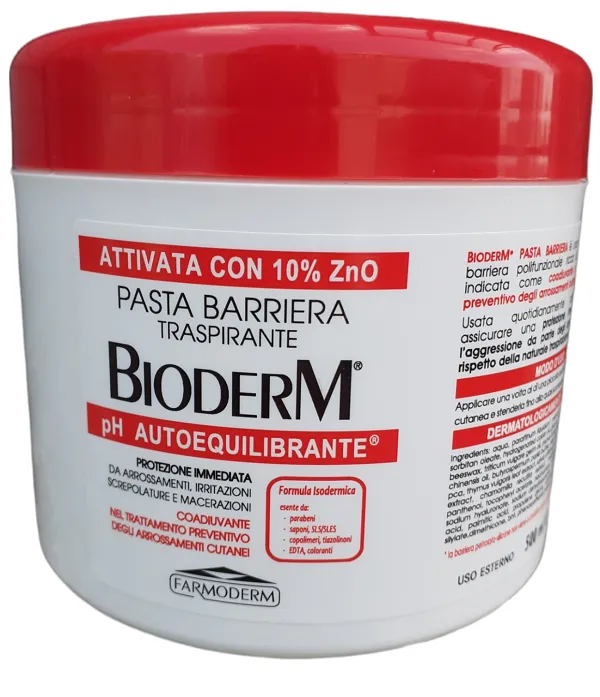 BIODERM PASTA BARRIERA ZINCO 500 ML