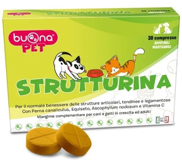 BUONAPET STRUTTURINA 30 COMPRESSE